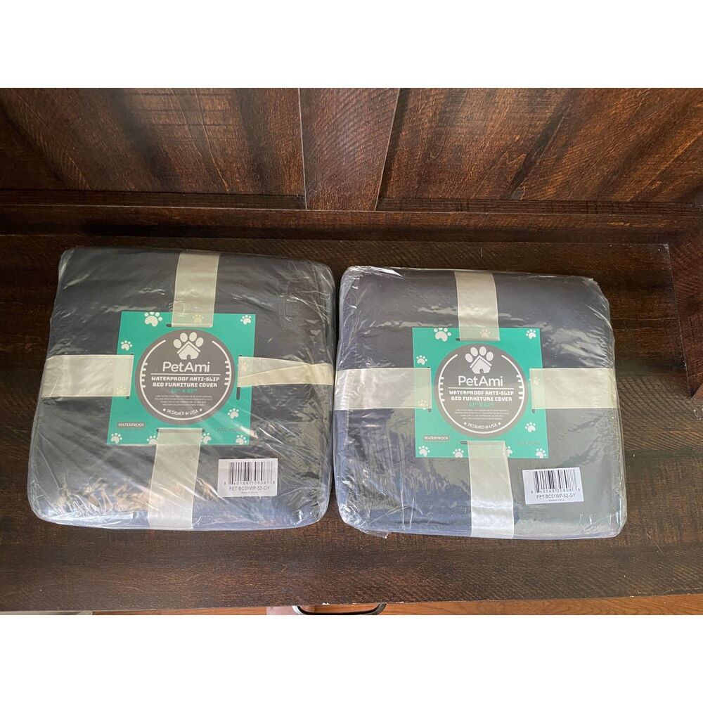 2 Pack PetAmi Waterproof Anti-Slip Furniture Covers 52x82 Protectors